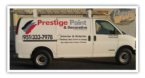 Ford econoline Express van Half Wrap