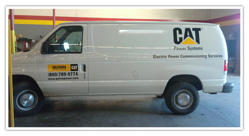 Ford econoline Express van Half Wrap