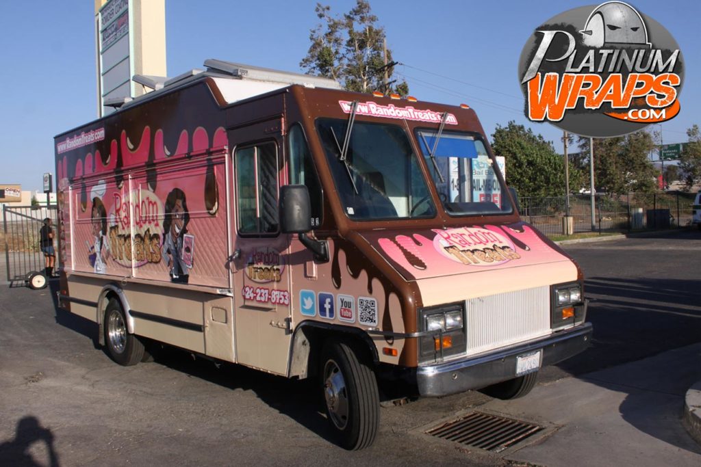 Food Truck Wraps lunch car wrap graphics inland empire los angeles ontario