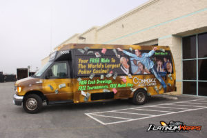 Casino Shuttle Bus Wrap