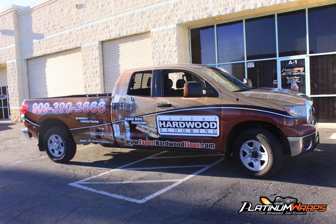 hardwoodflooringtruckwrap Platinum Wraps