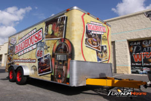 Restaurant Trailer Wrap