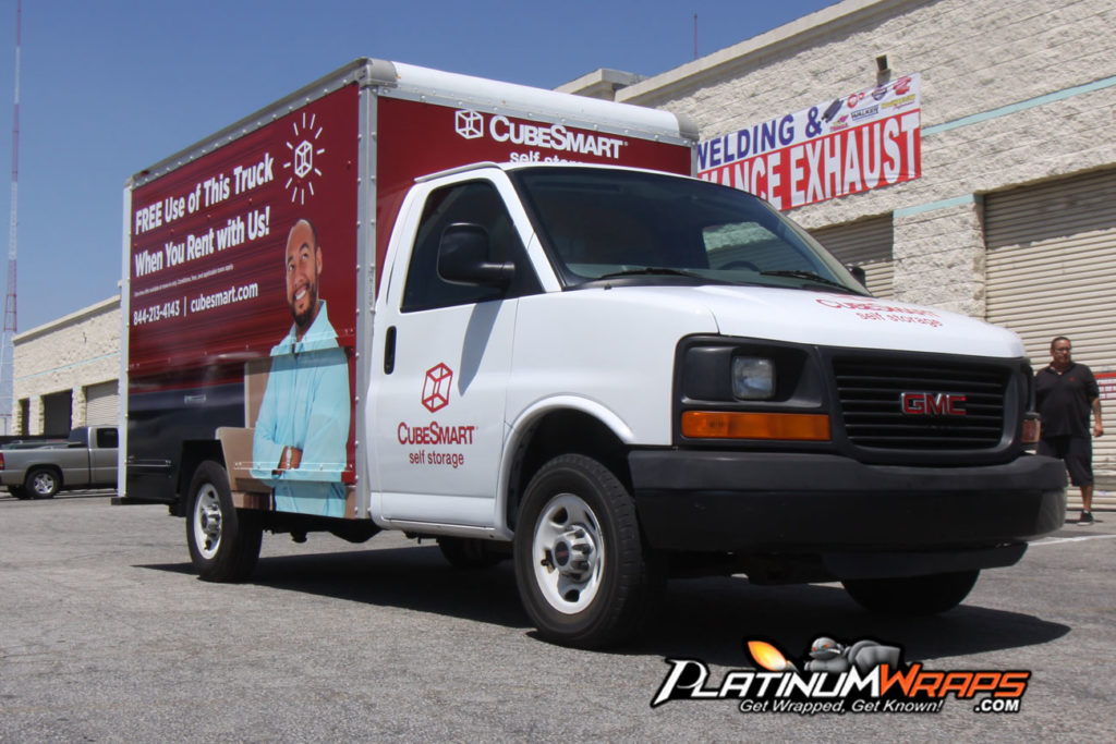 Box Truck Wrap cubesmart Graphics 