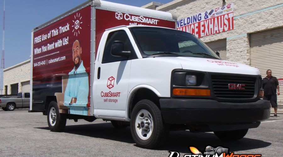 Cubesmart Box Truck Wrap