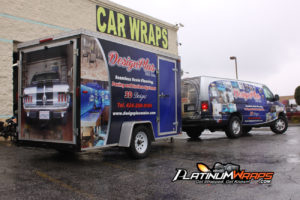 Van and Trailer Wrap