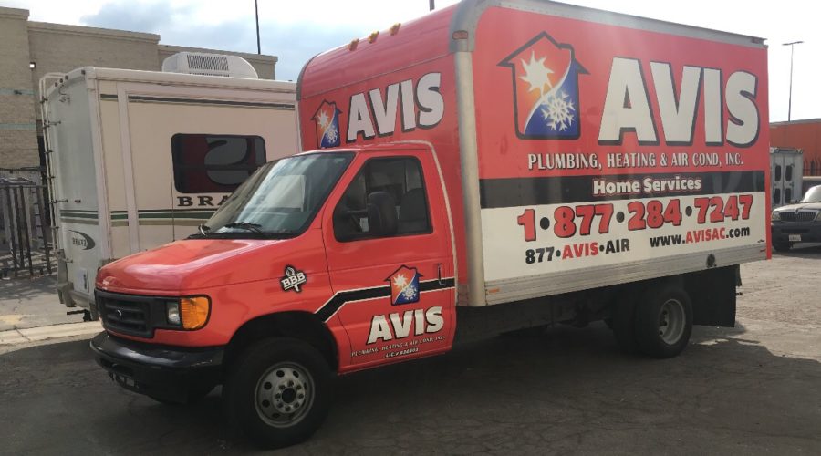 Avis Box Truck Wrap