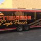 Trailer wrap for school band