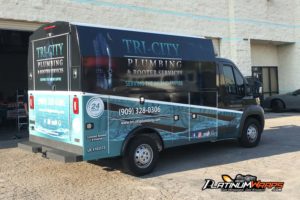 Plumbing Van Wrap