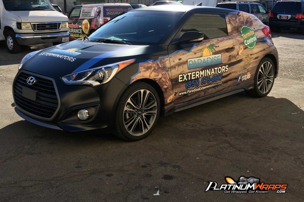 exterminator vehicle car wrap termites