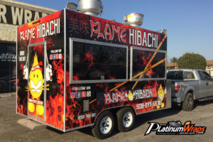 Hibachi Food Truck Wrap