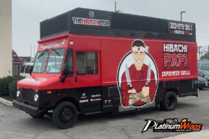 Hibachi Food Truck Wrap