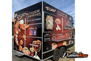 Mariscos Food Trailer Wrap