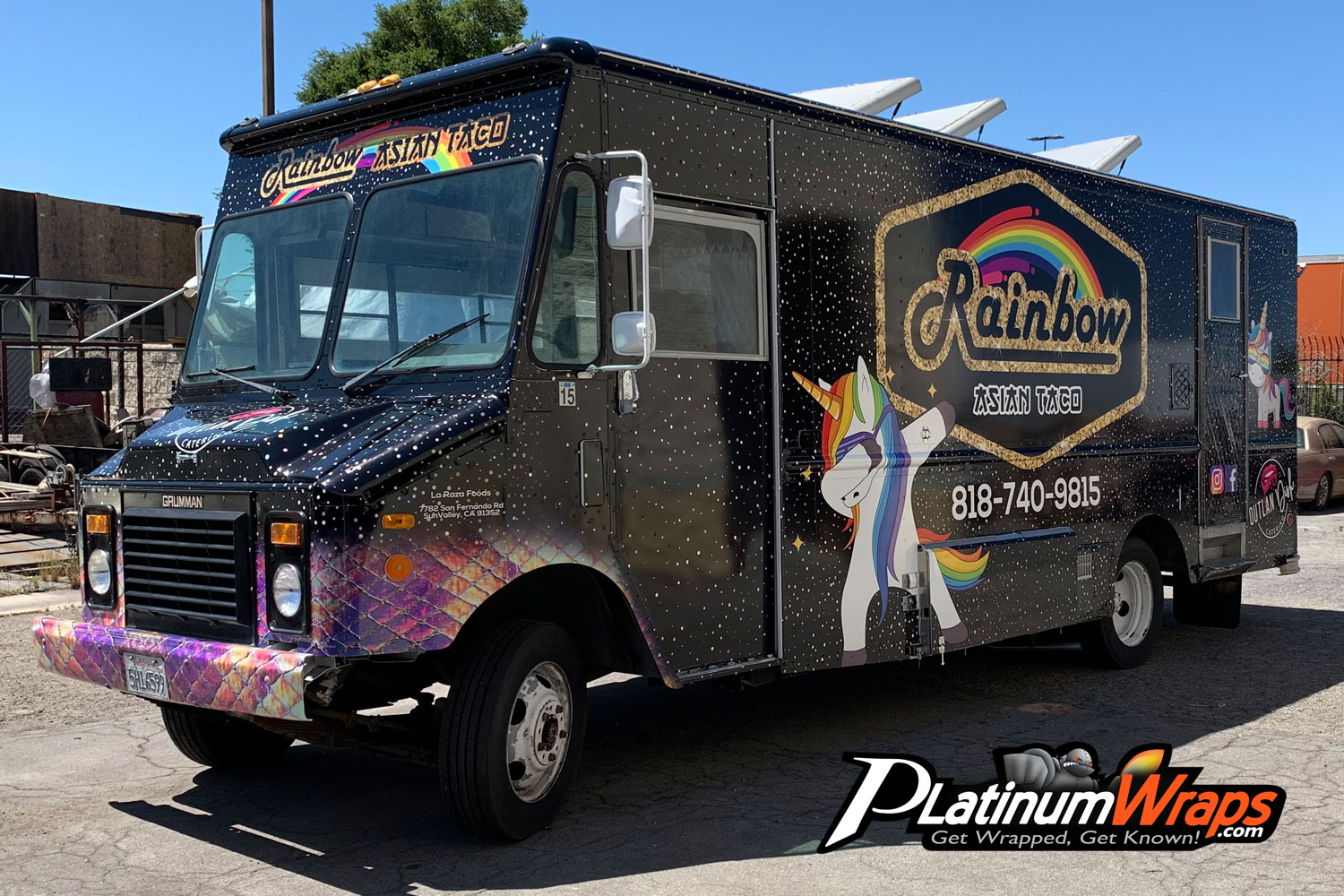 Food Truck Wrap Platinum Wraps Graphics San Bernardino Wraps