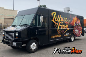 Lettuce Food Truck Wrap