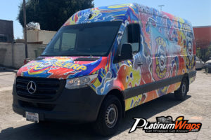 Mercedes Sprinter Slushie Van Wrap