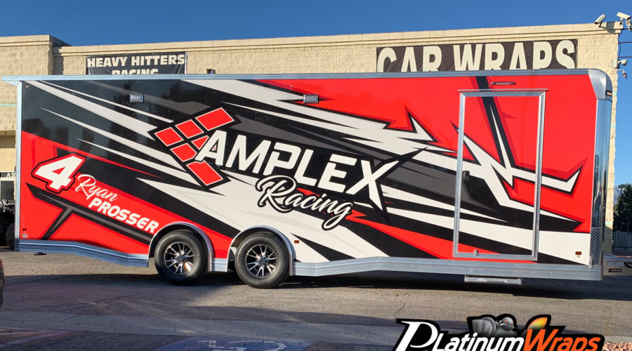 Racing Trailer Wrap