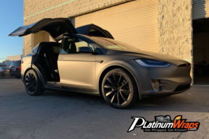 Gun Metal Tesla Wrap