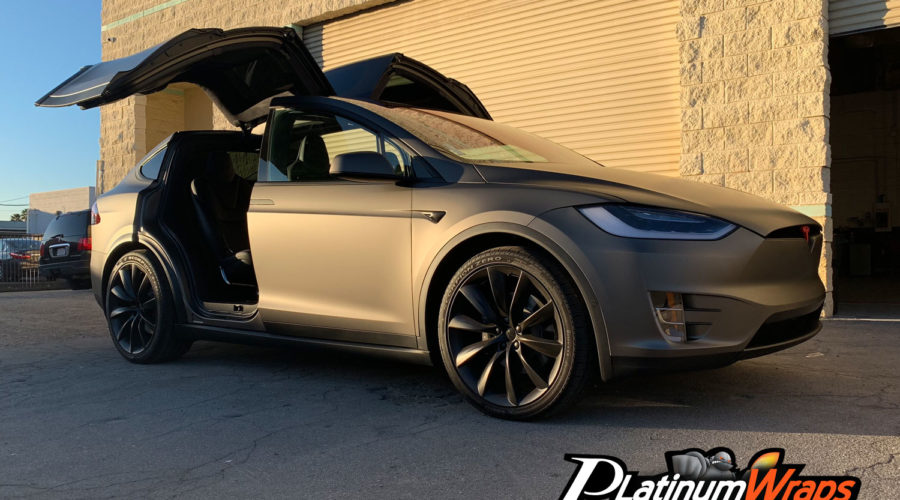 Gun Metal Tesla Wrap