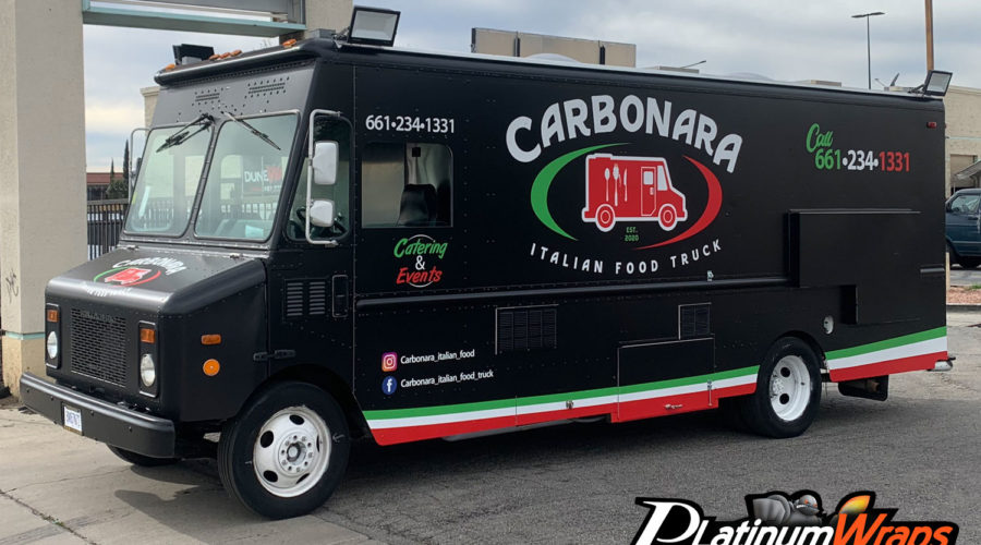 Italian Food Truck Wrap