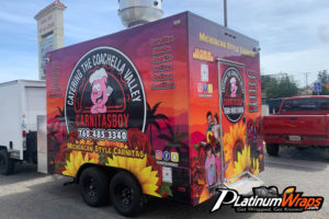 Carnitas Food Trailer Wrap