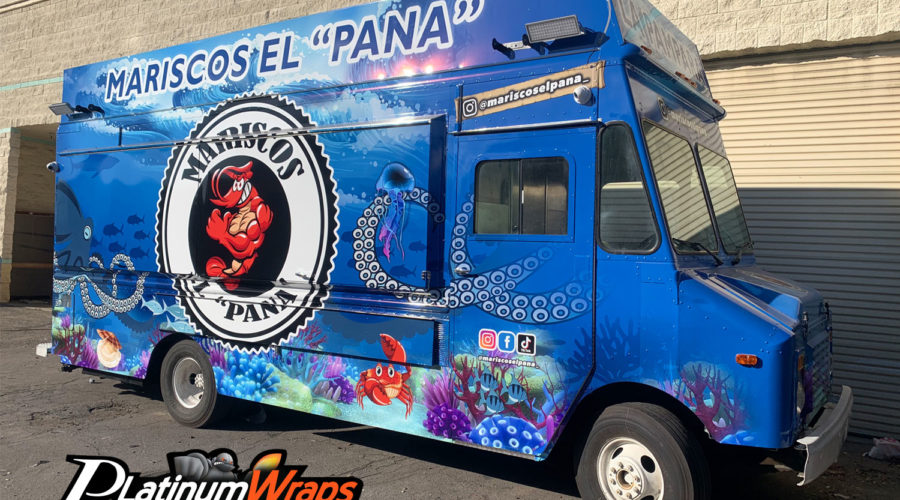 Seafood Food Truck Wrap