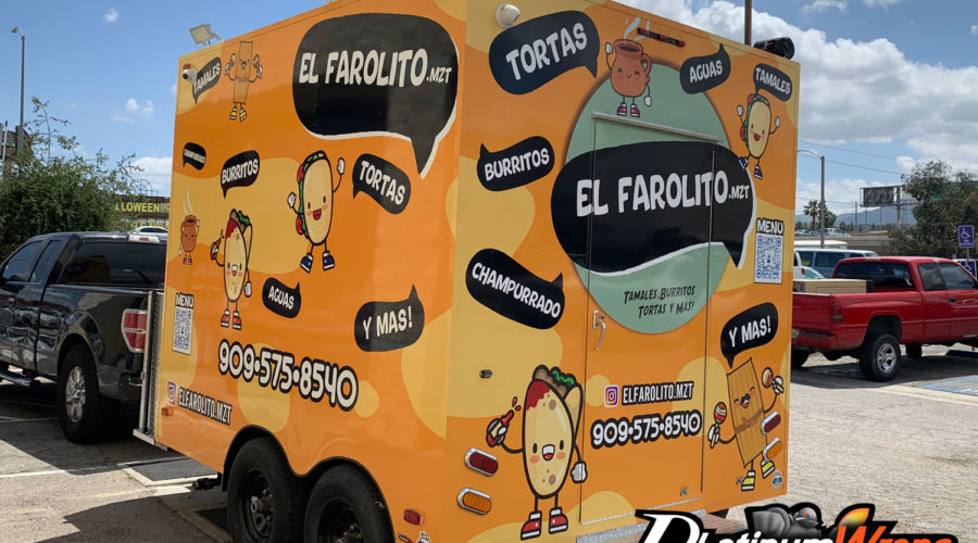 Mexican Food Trailer Wrap