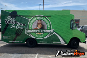 Soulfood Food Truck Wrap