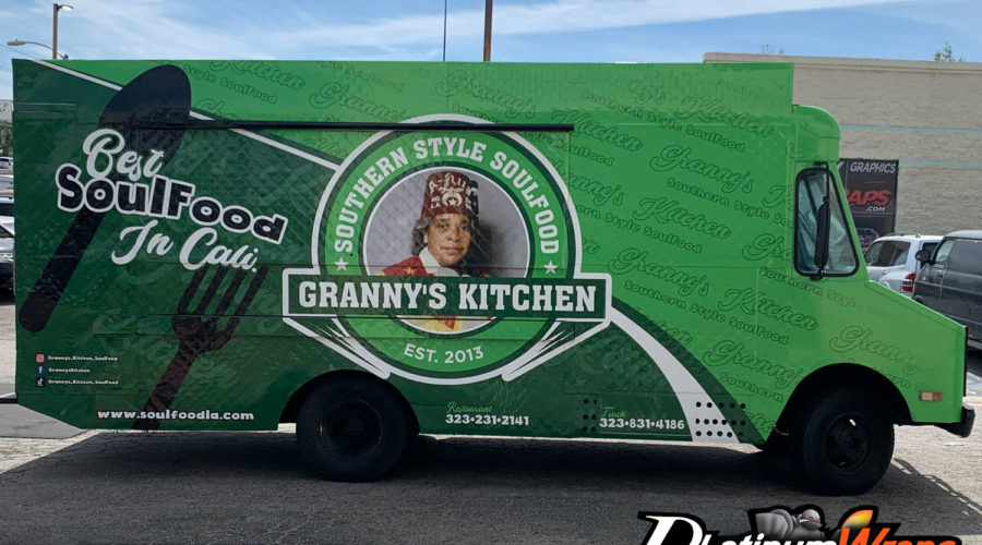 Soulfood Food Truck Wrap
