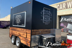 Taco Food Trailer Wrap