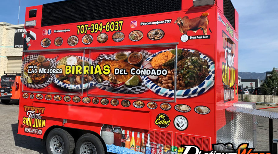 Mexican Food Truck Wrap