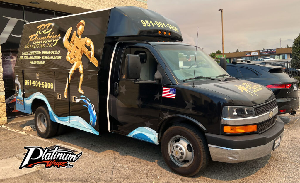 Plumbing Van Wrap