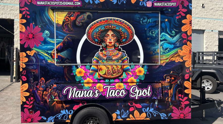 Taco Trailer Wrap