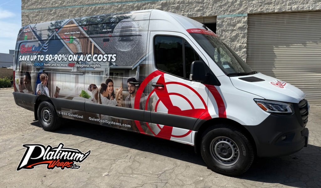 Air Conditioning Van Wrap