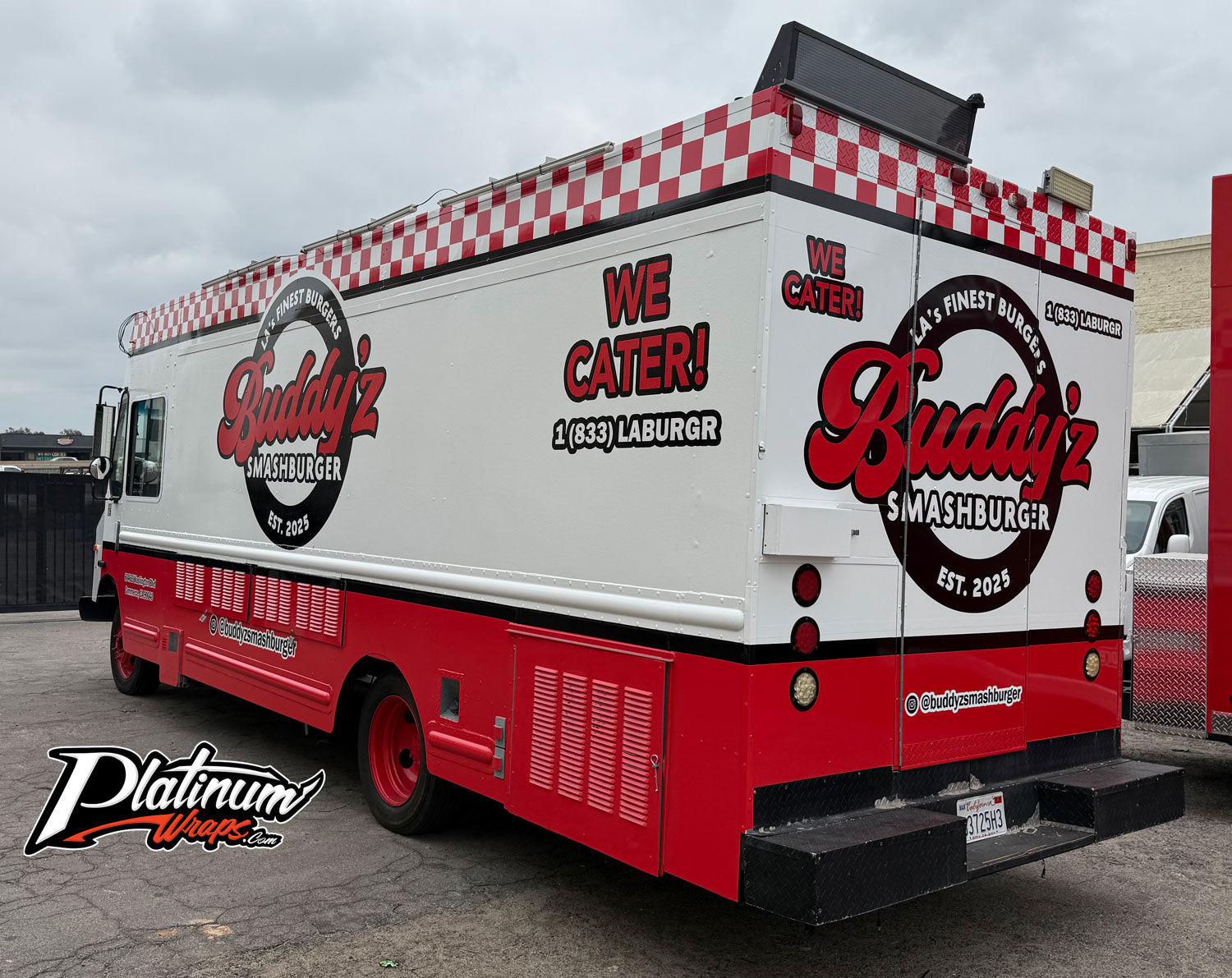 Burger Foodtruck Wrap
