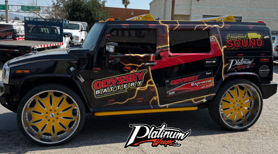 Car Stereo Hummer Wrap