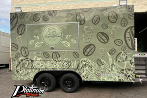 Coffee Trailer Wrap