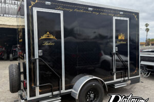 Restroom Trailer Wrap
