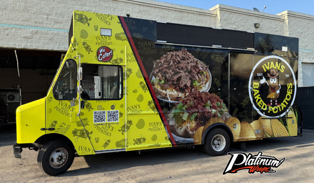 Baked Potato Foodtruck Wrap
