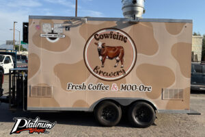 Coffee Trailer Wrap