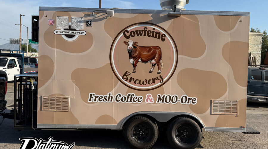 Coffee Trailer Wrap
