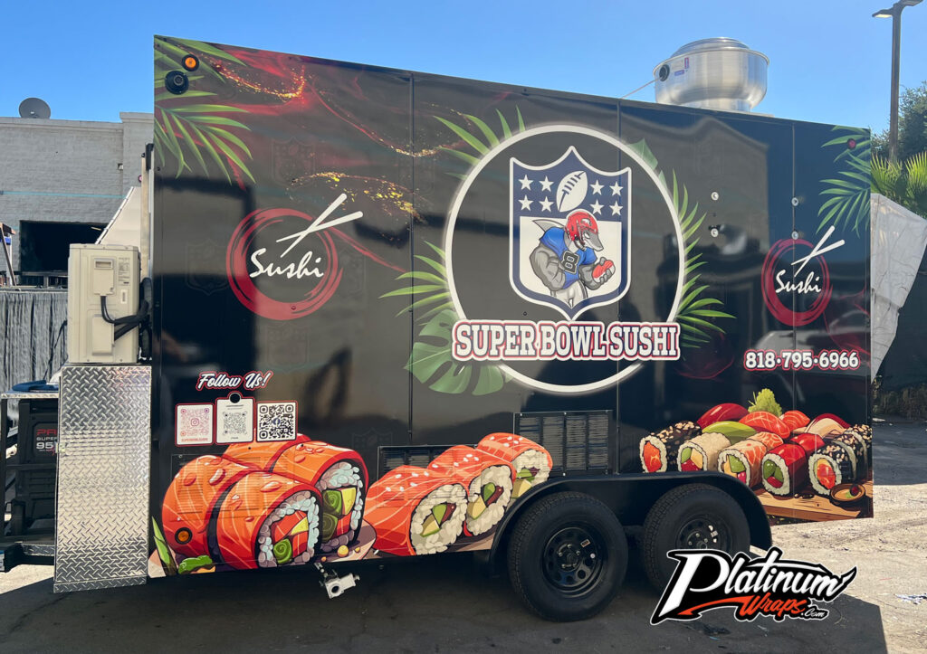 Sushi Trailer Wrap