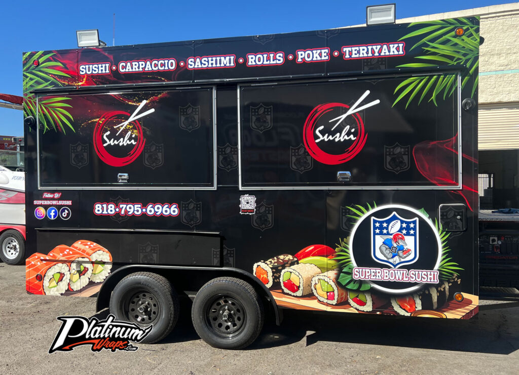 Sushi Trailer Wrap