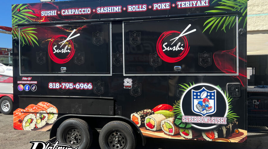 Sushi Trailer Wrap