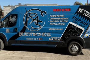 Phone Repair Van Wrap