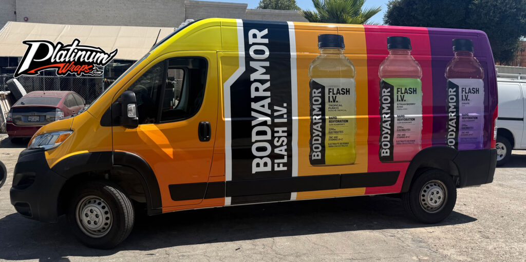 Energy Drink Van Wrap