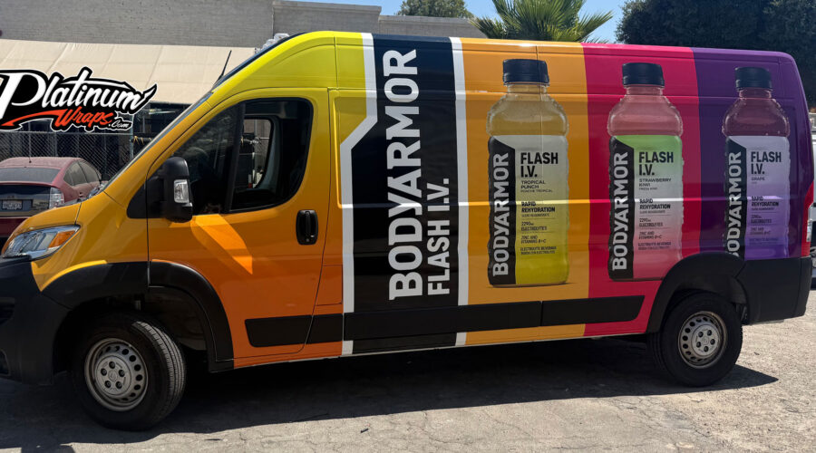 Energy Drink Van Wrap