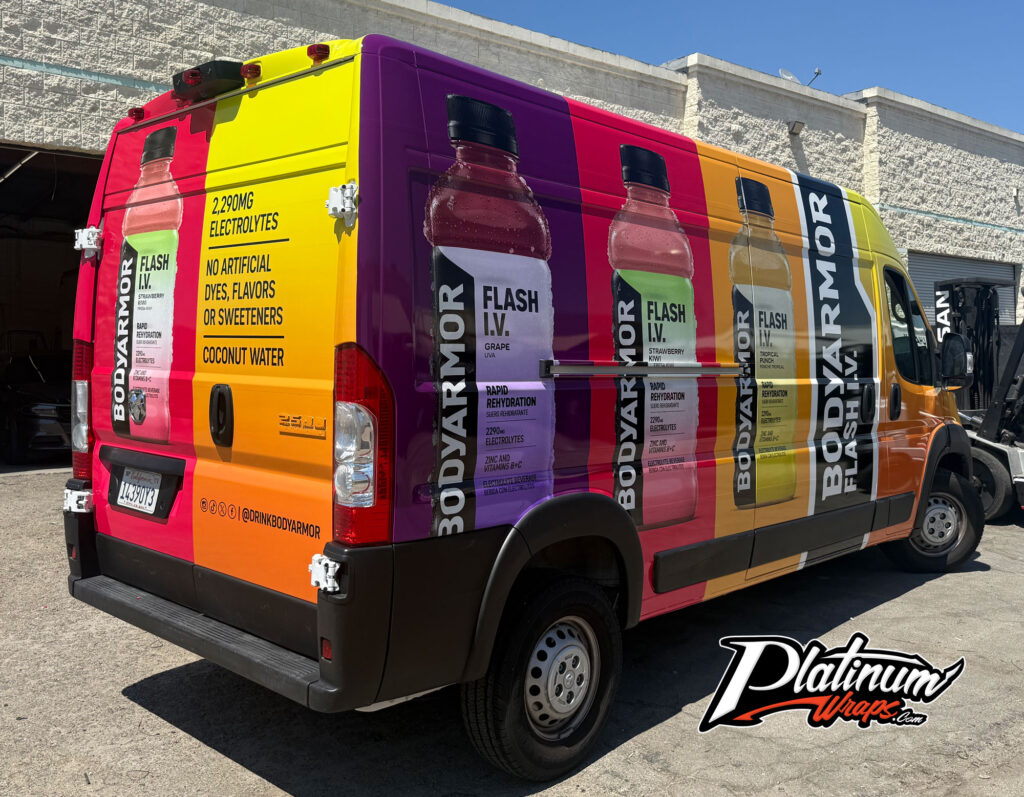 Energy Drink Van Wrap