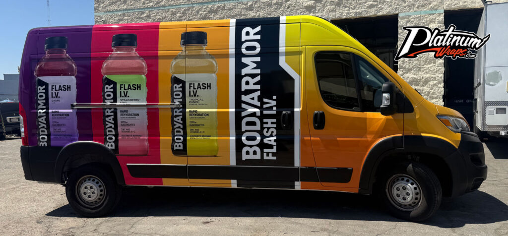Energy Drink Van Wrap