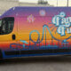 Colorful Van Wrap