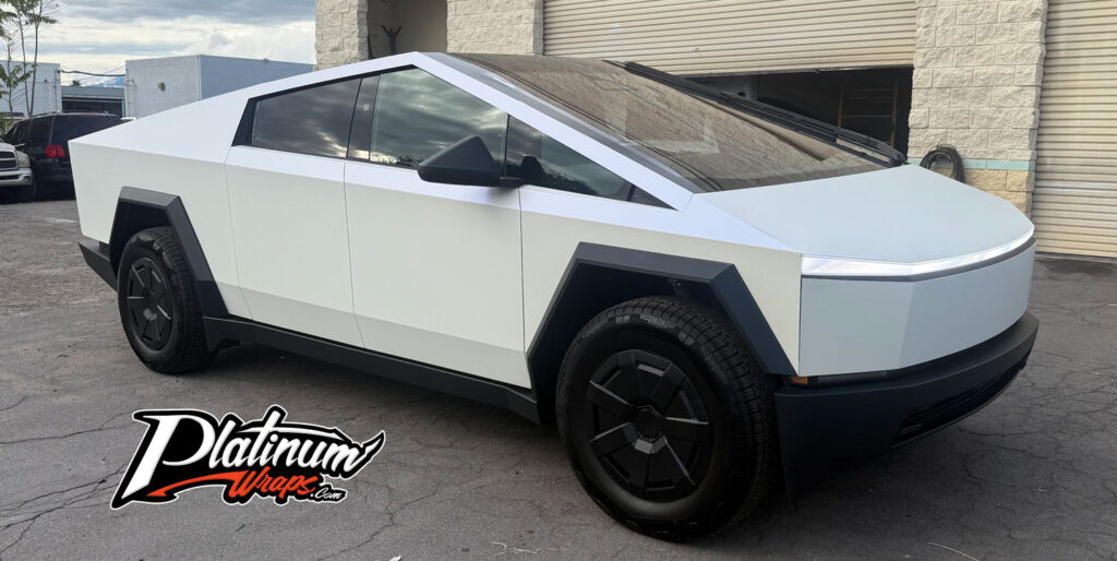 Cybertruck White Wrap